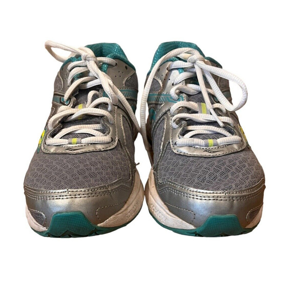 Saucony Women's Cohesion 10 Running Shoes Gray S15343-1 Low Top Lace Up Size 8W - Picture 5 of 11